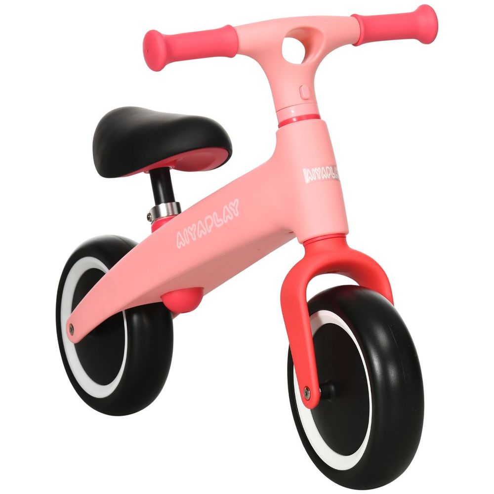 Baby Balance Bike Adjustable Seat Wide Wheels Pink Little Angels Children Boutique