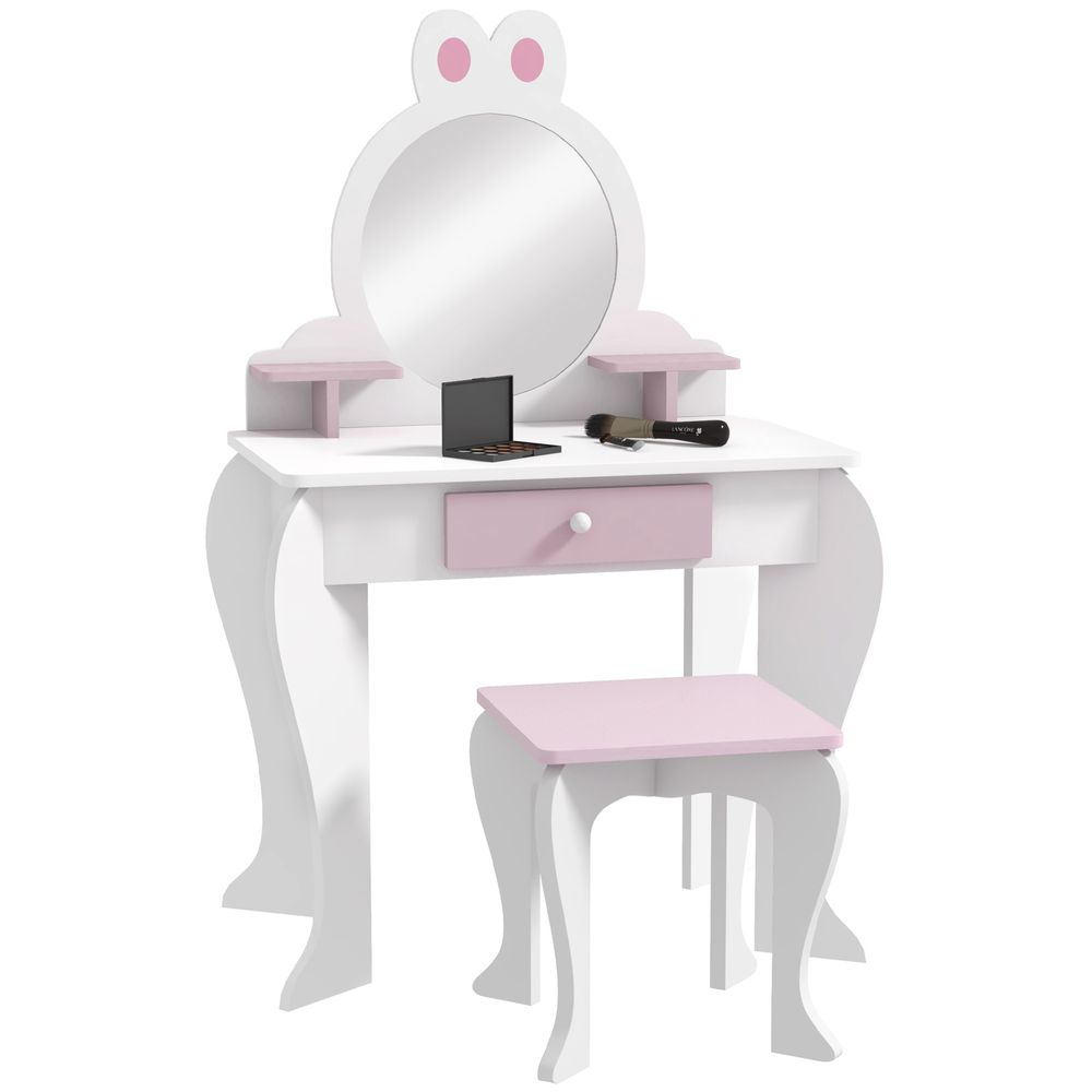 Childrens vanity mirror with drawer best sale