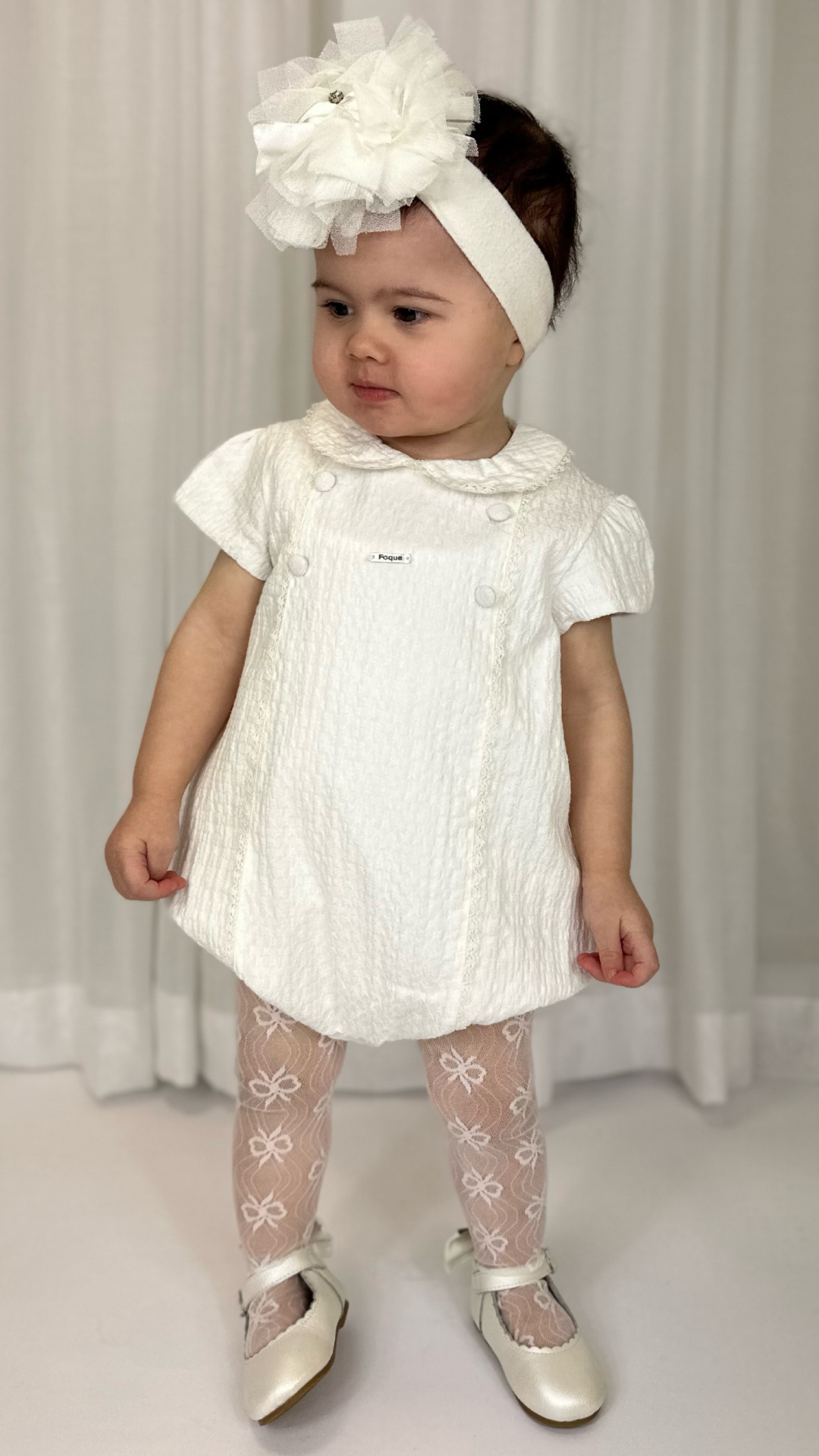 FOQUE Ivory Romper 4804 - Main Image