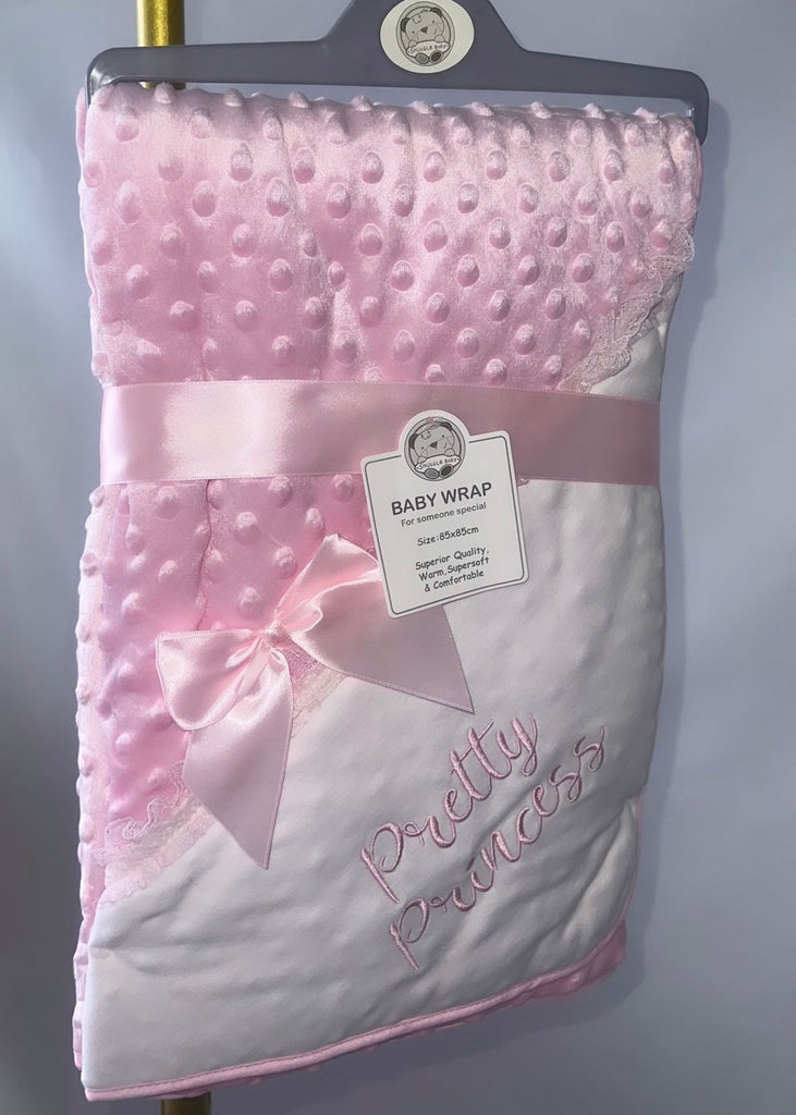 Pink 'Princess' Quilted Blanket 1085