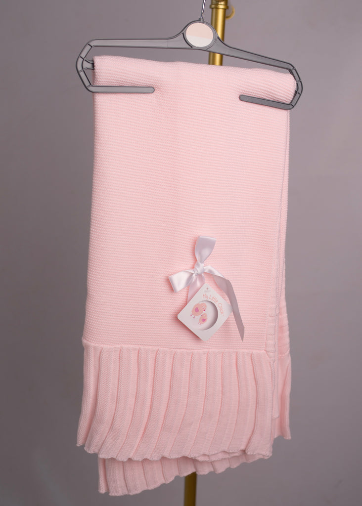 Pink Knitted Shawl 300