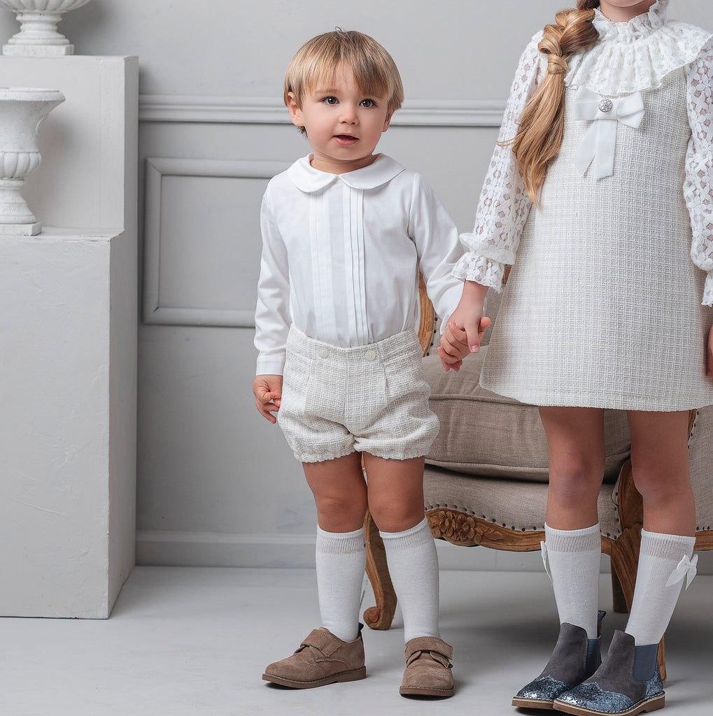ROCHY Blonda White Smart Short Set 26754 (PRE-ORDER)