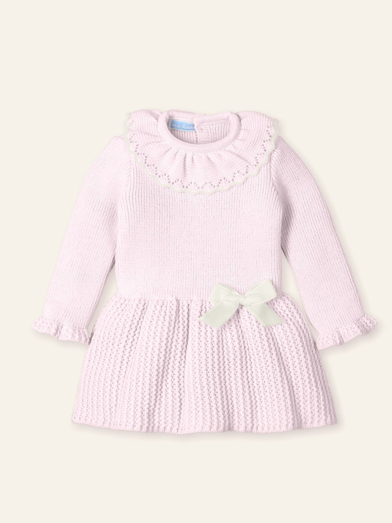 Mac Ilusión Pink Knitted Dress 9878