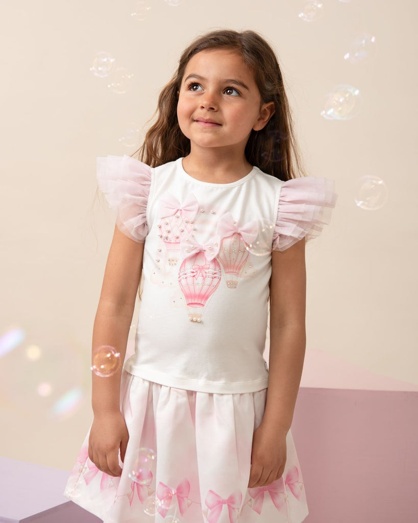 CARAMELO Pink Fly Away Dress 342174