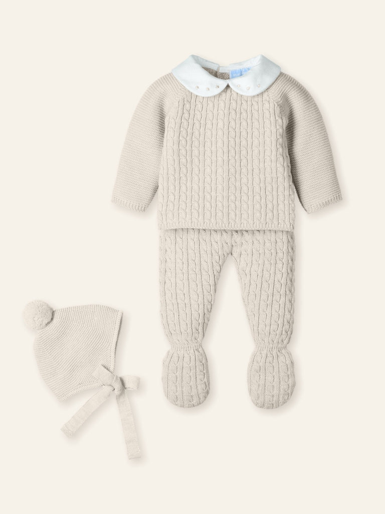 Mac Ilusión Natural Outfit & Hat 3 Piece Set 9810 (PRE-ORDER)