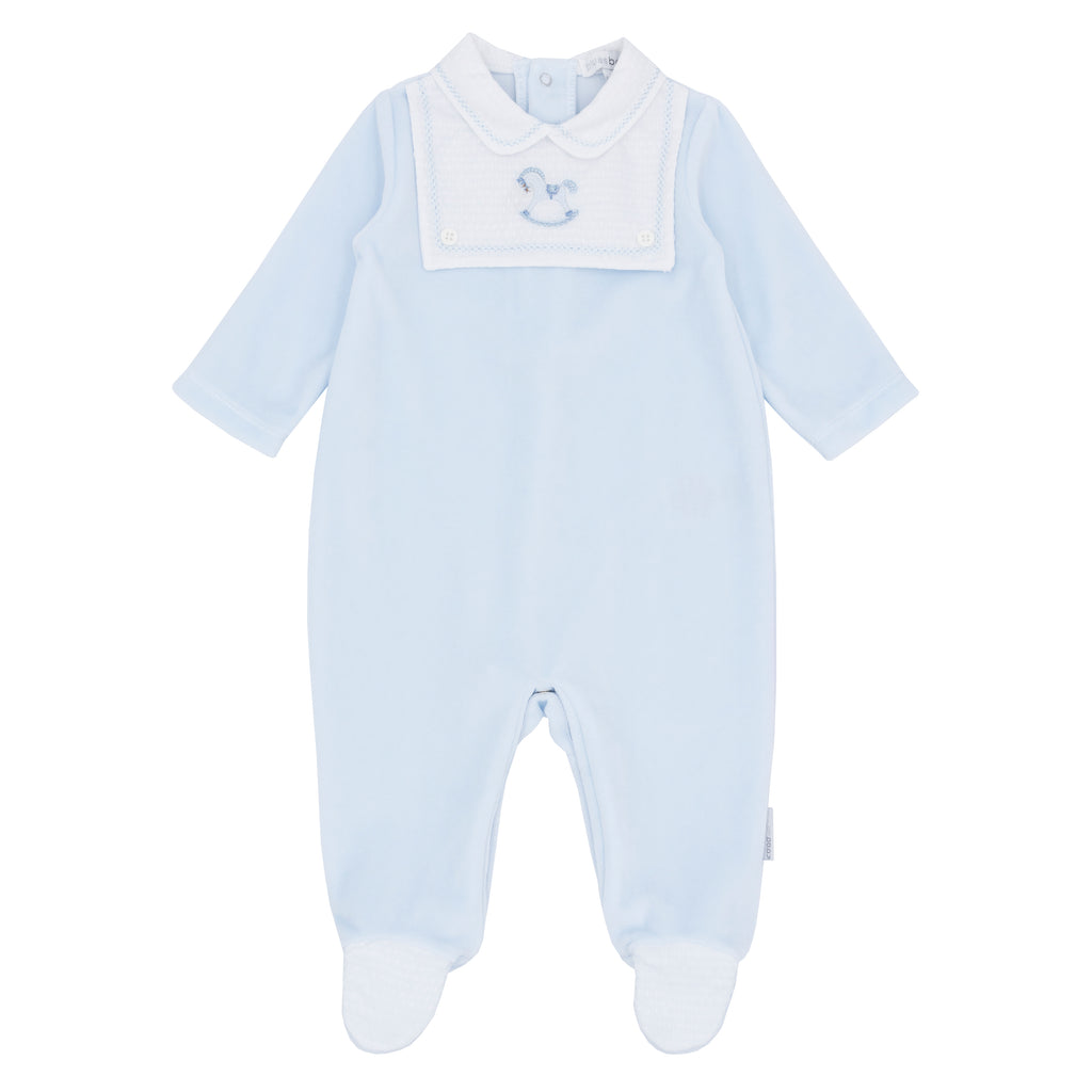 Blues Baby Blue Velour Rocking Horse All In One 2062 (PRE ORDER)