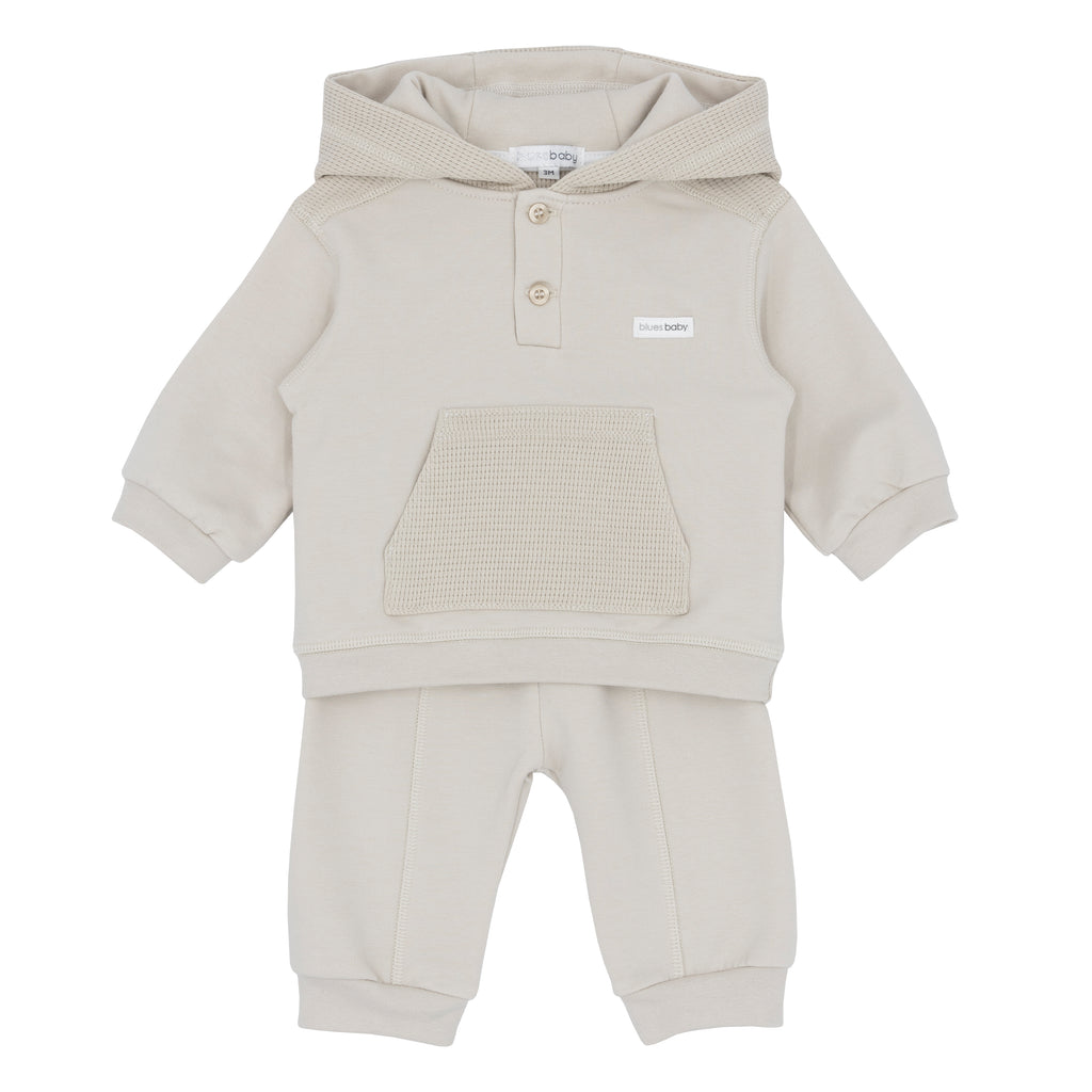 Blues Baby Beige Hooded Jog Set 2232 (PRE ORDER)