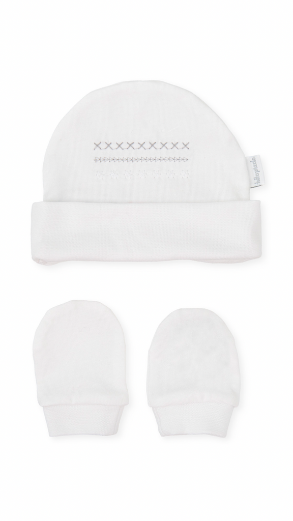 TUTTO White Hat & Mittens Set 7982