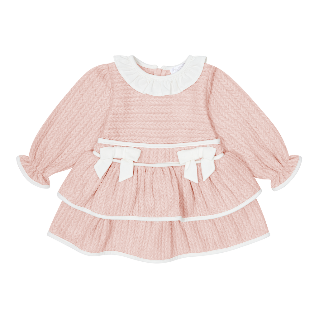 DEOLINDA Pink Knitted Dress 25401