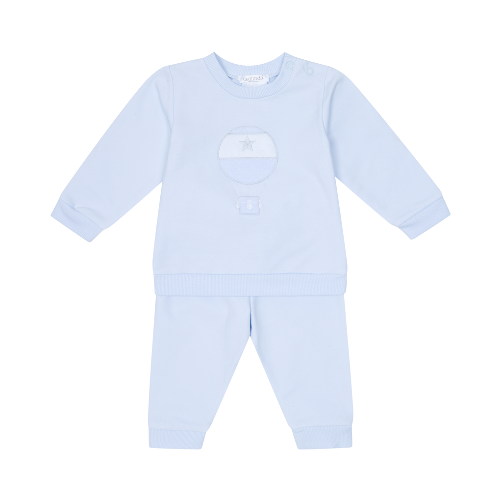 DEOLINDA Pale Blue Hot Air Balloon Tracksuit 25905