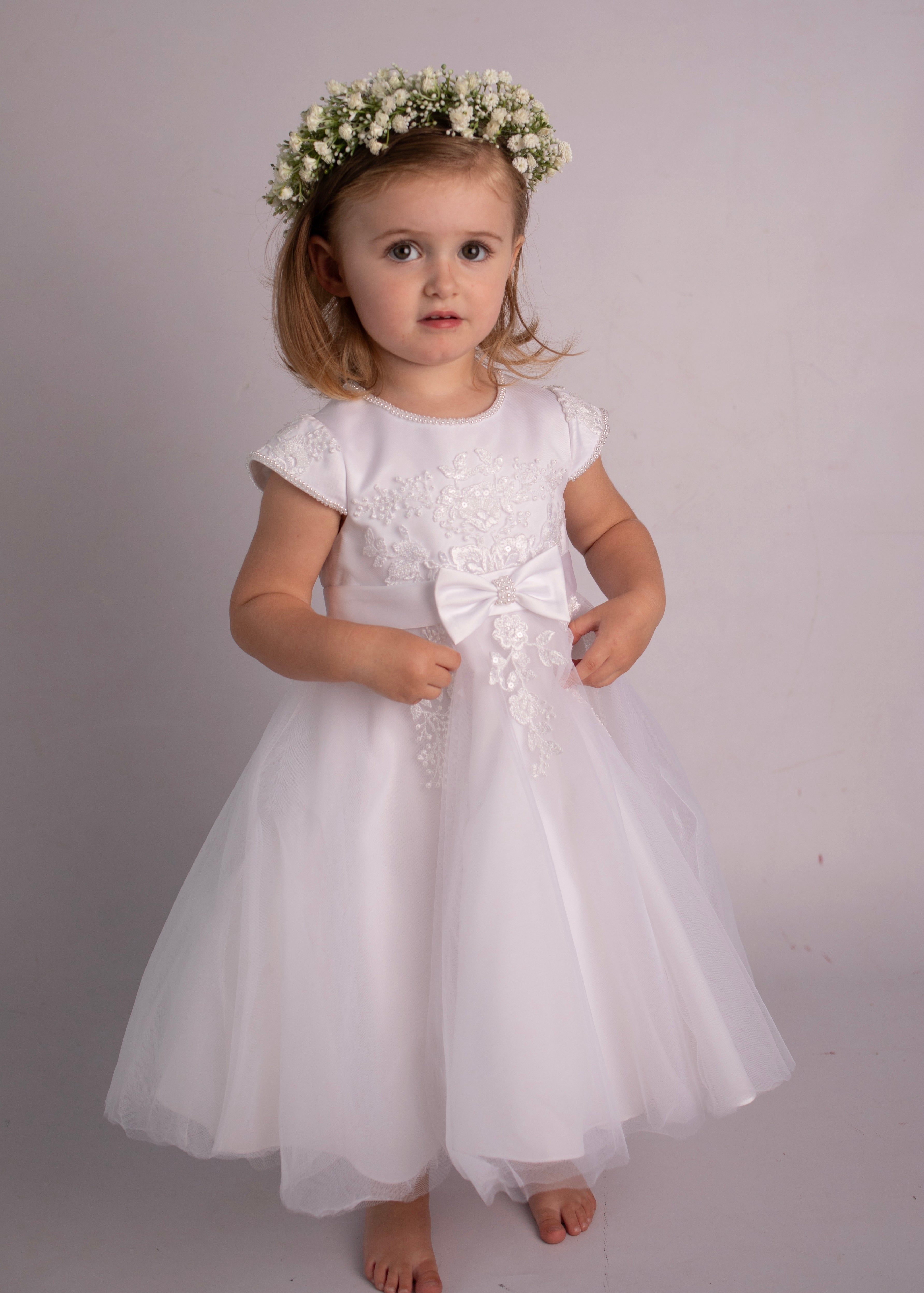 Sarah Louise Occasion Dress ref 070149 Little Angels Children Boutique