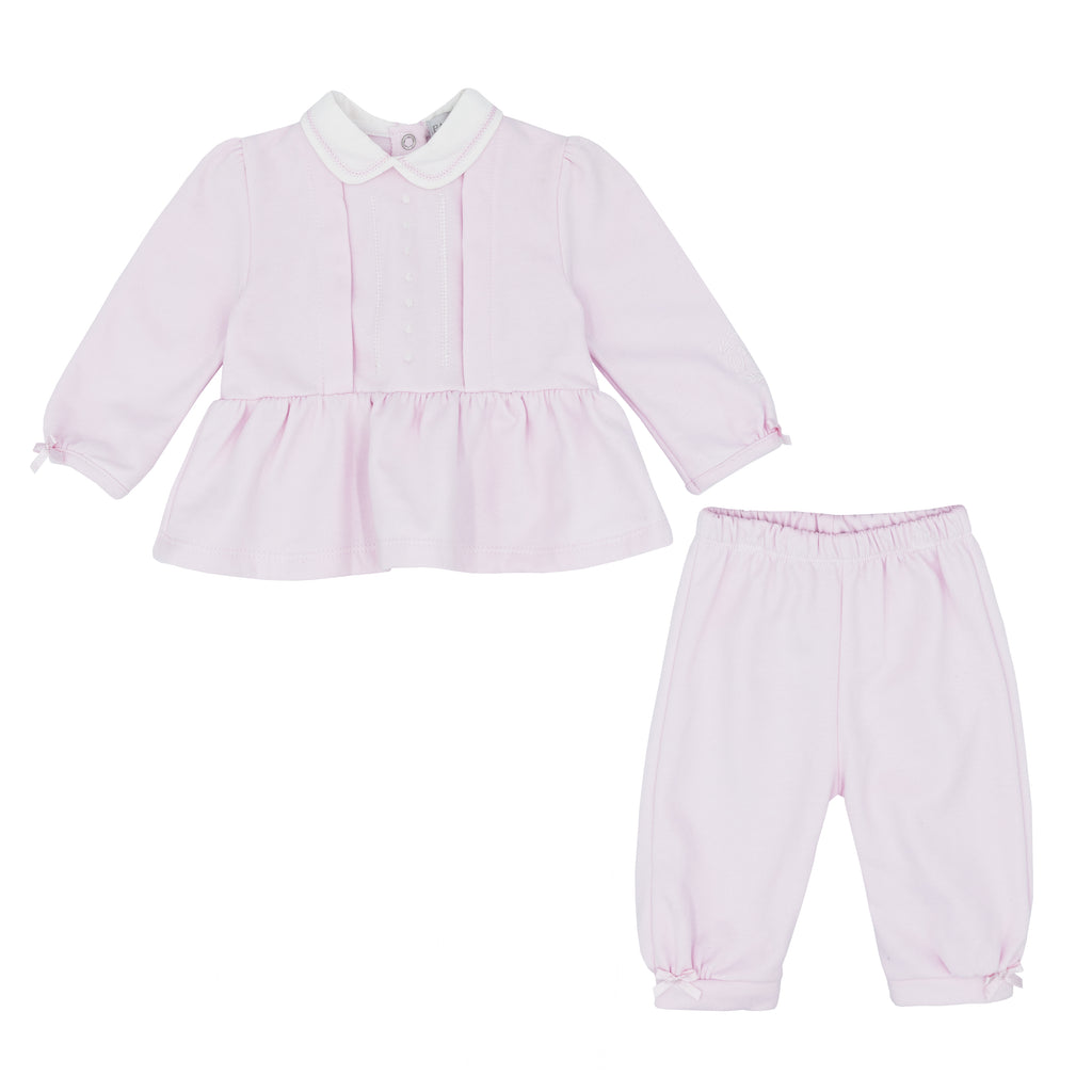 PASTELS Ann Peplum Trouser Set 101D