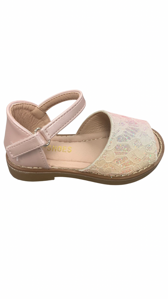 Sequin Sandals PINK